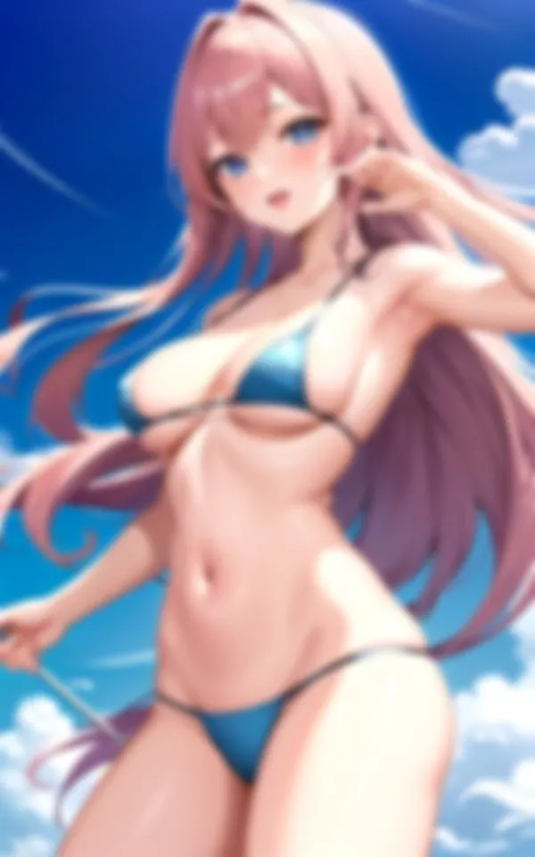 ギリギリ水着の美女たち