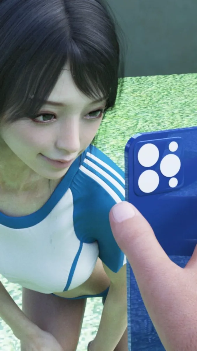 【リアル3D写真集】陸上女子の催眠セックス