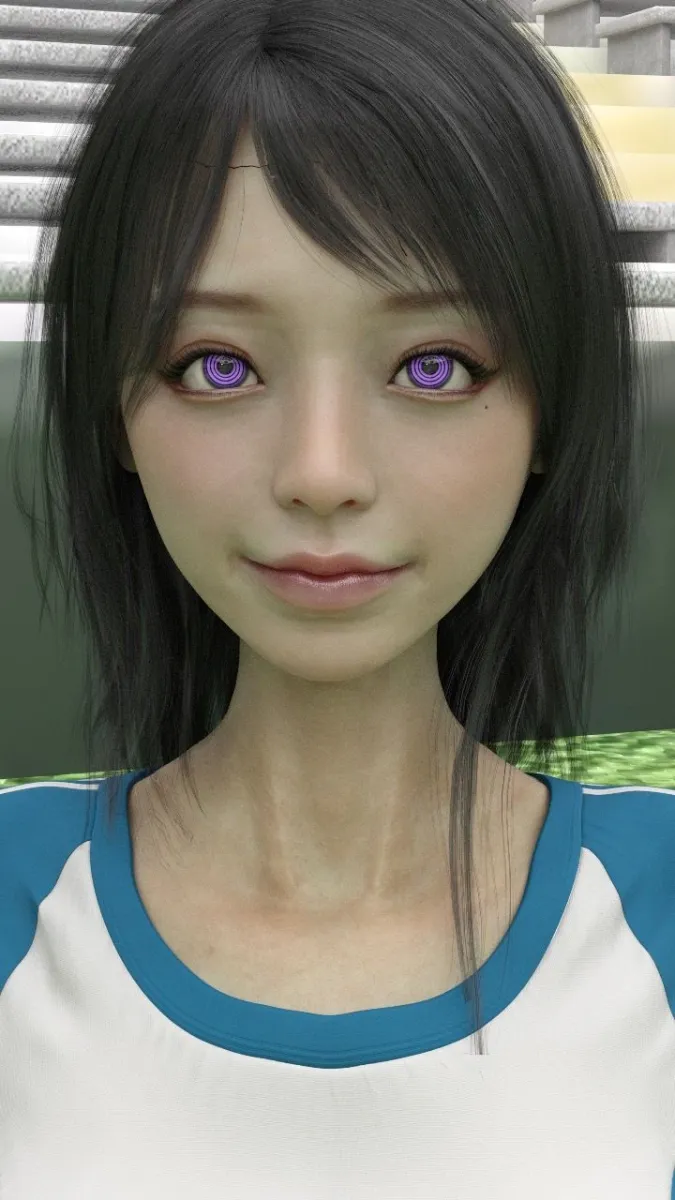 【リアル3D写真集】陸上女子の催眠セックス