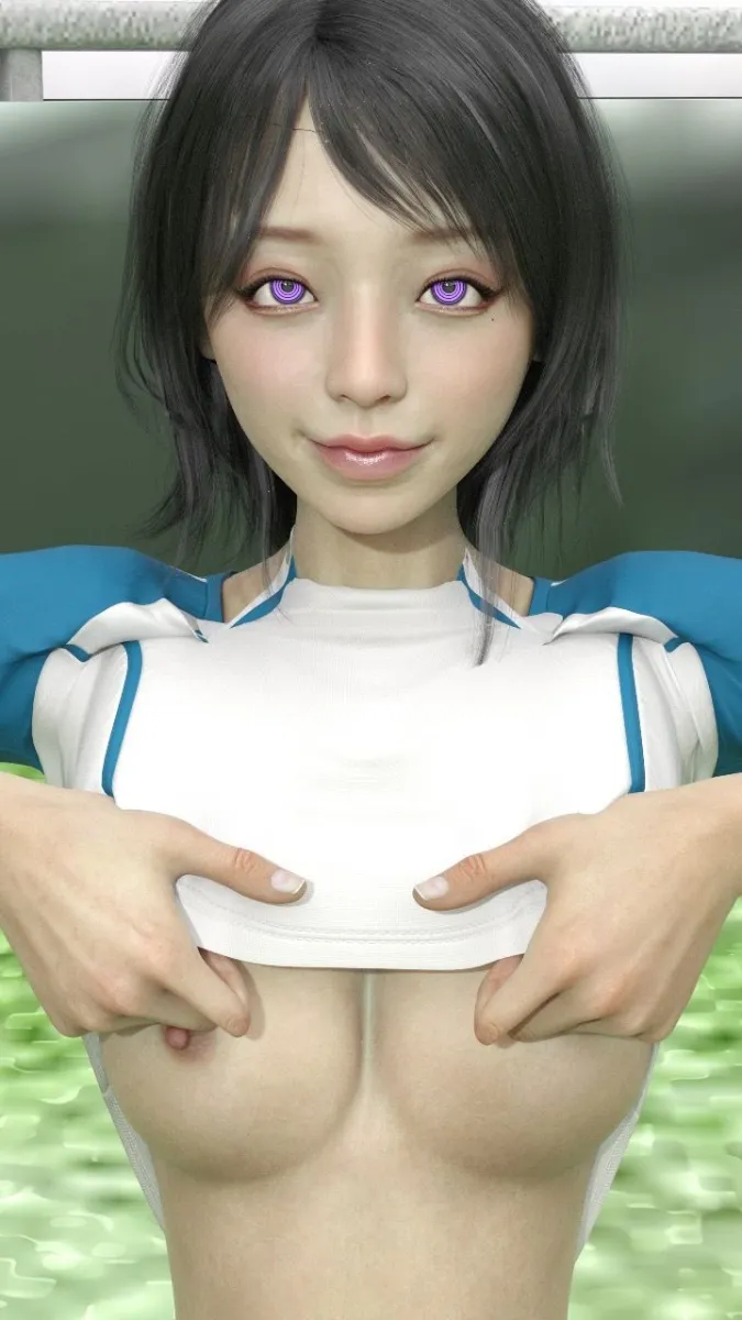 【リアル3D写真集】陸上女子の催眠セックス