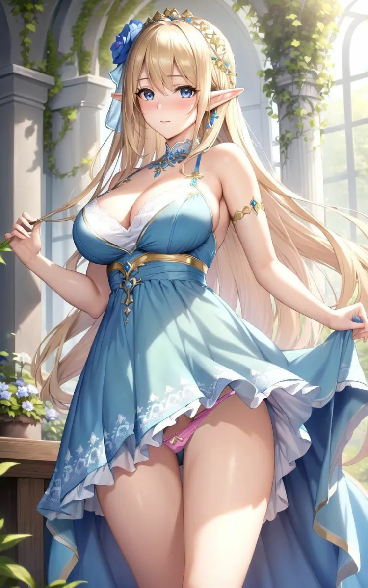 【超高画質グラビア写真集】清楚エルフの下着。ぬきの50枚〜1巻〜