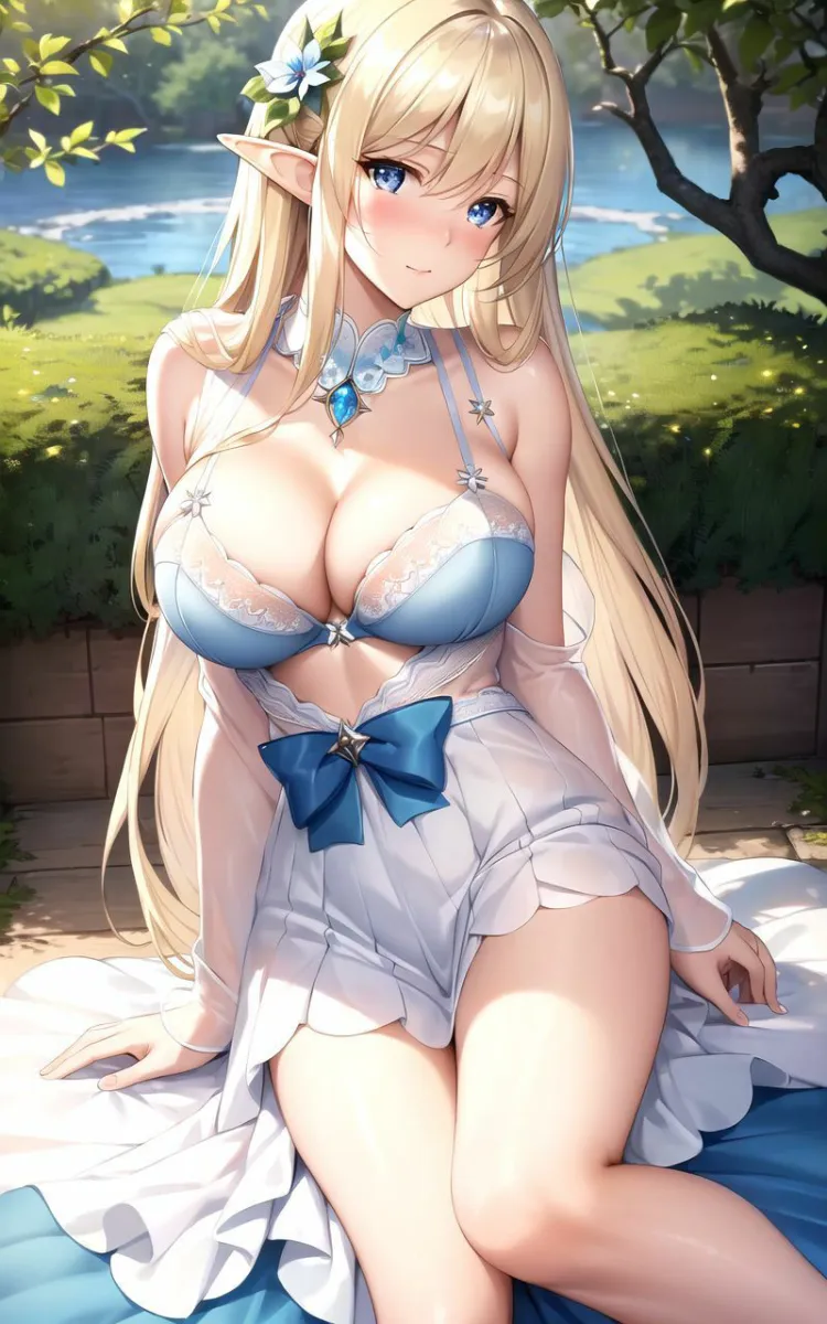 【超高画質グラビア写真集】清楚エルフの下着。ぬきの50枚〜2巻〜