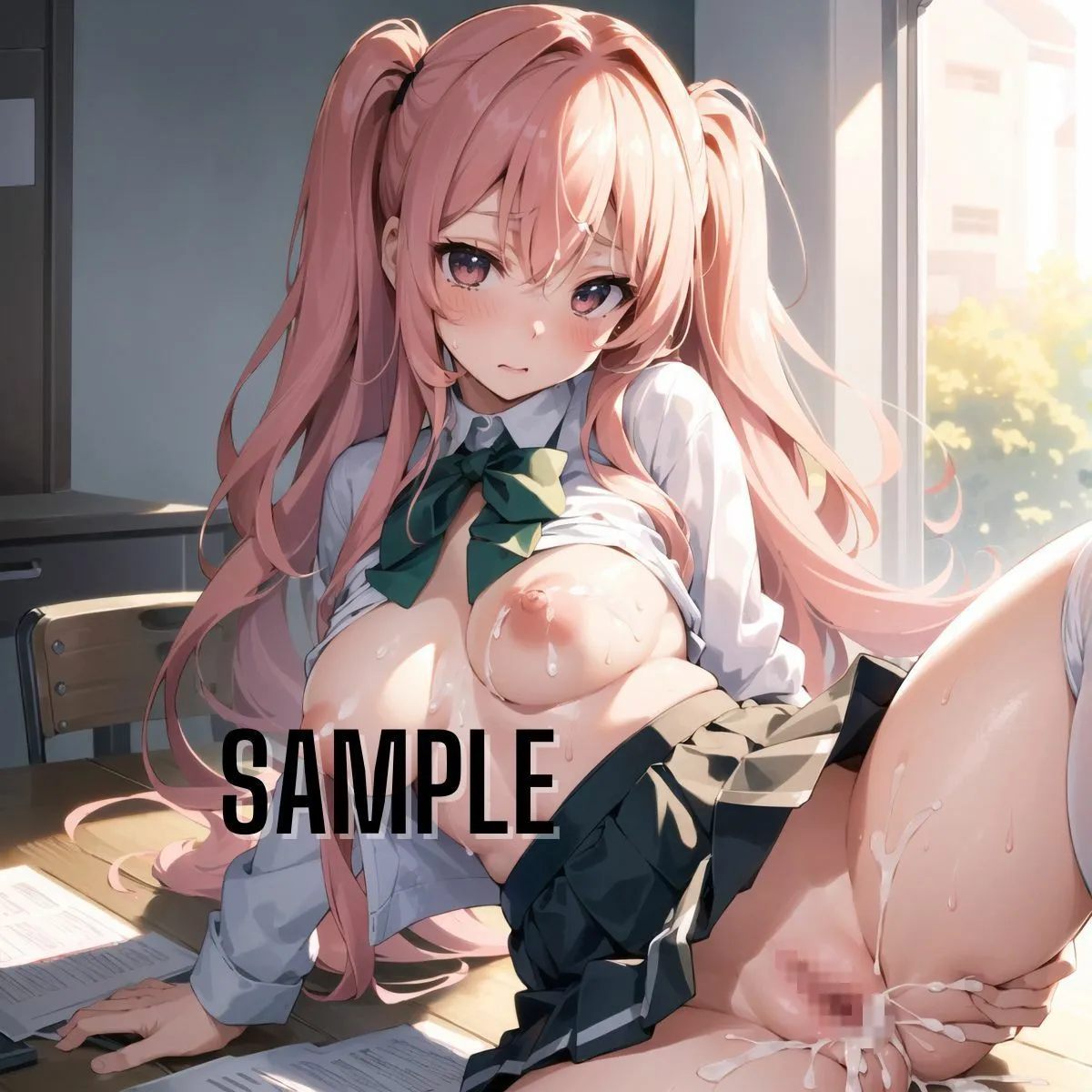 【イラストver /290枚】えっちが日常に溶け込んでいる学園vol.5