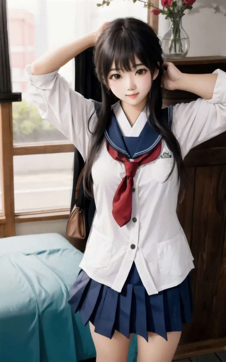 【超高画質グラビア写真集】女子高生の写真集。かわいい50枚〜5巻〜