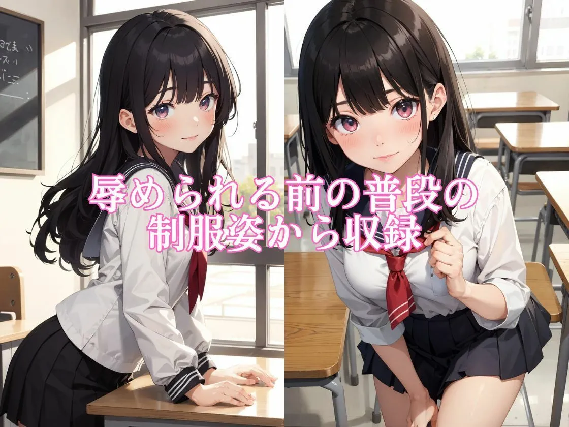 黒髪JK汚染 〜 教師の欲望に染まる純潔【セリフ付き】