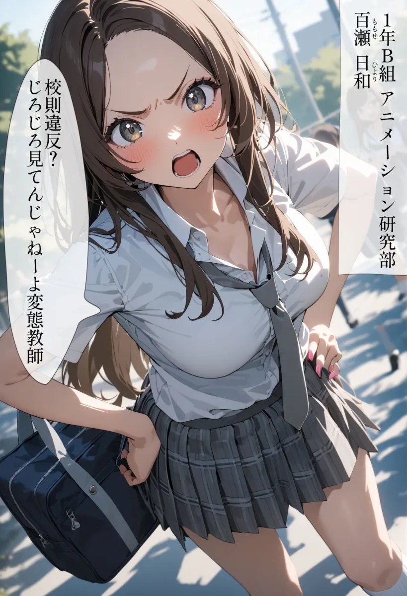 60キャラ なめた生徒に催眠教育的プレス