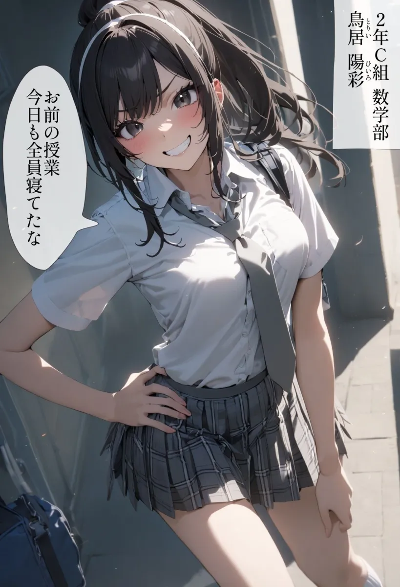 60キャラ なめた生徒に催眠教育的プレス