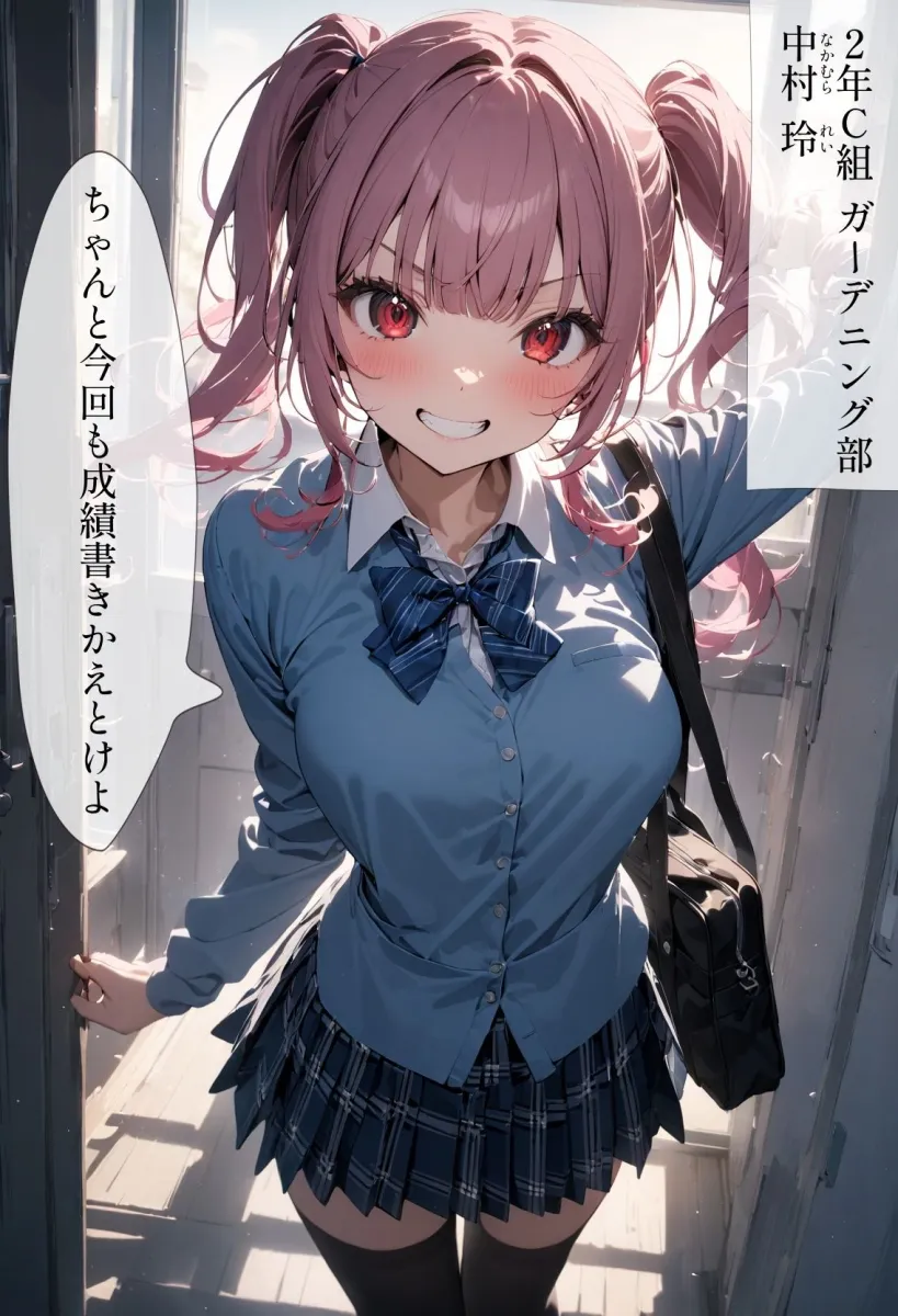 60キャラ なめた生徒に催眠教育的プレス