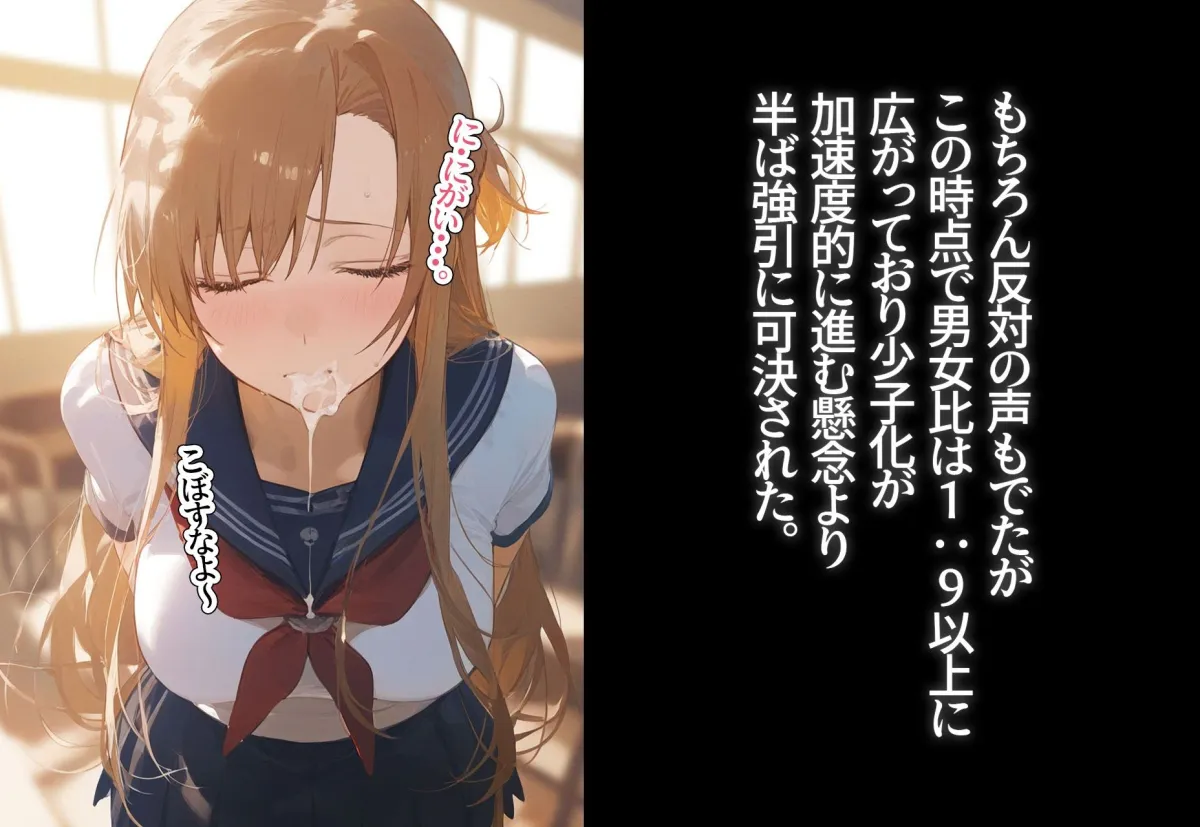 ！種付許可証！〜男が極端に減った社会で...〜結城明日奈 編