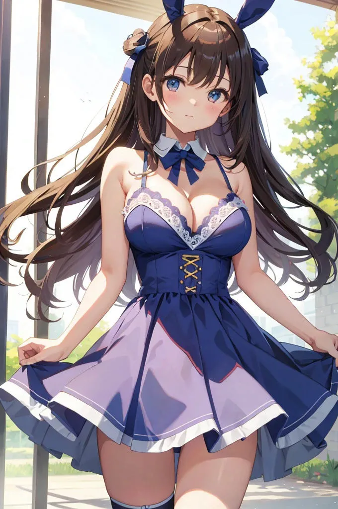 巨乳バニーガール美女【妄想イラスト美女図鑑vol.91】