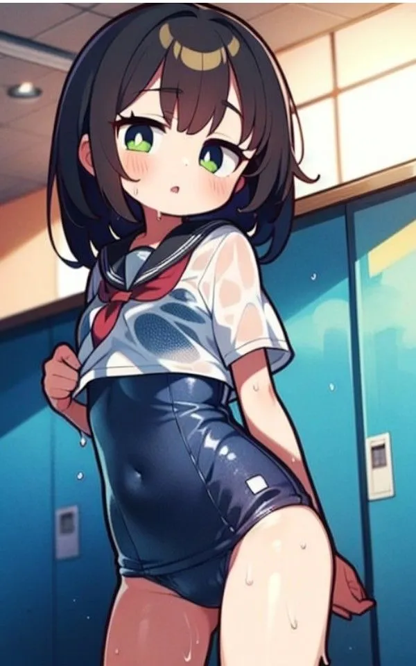 水泳部の女子校生とエッチなレッスン★