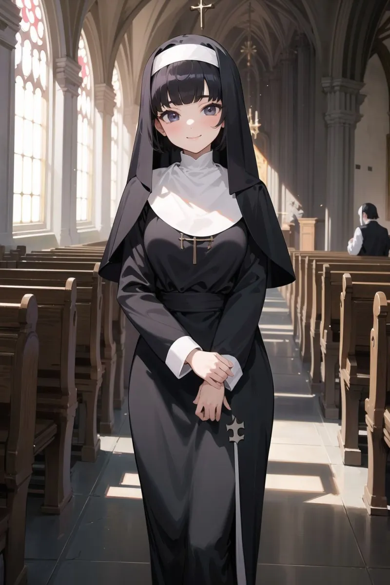 修道女ちゃんの災難