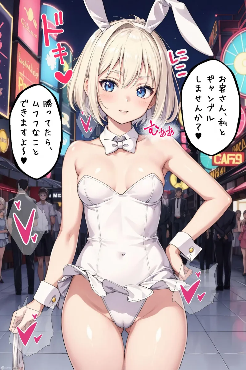 裏カジノで大勝ちしたら美少女に勝金没収された件