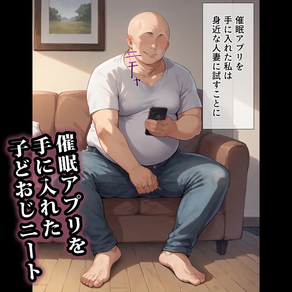 催眠おじさんに支配された人妻〜爆乳おっとり妻が種付けされるまで