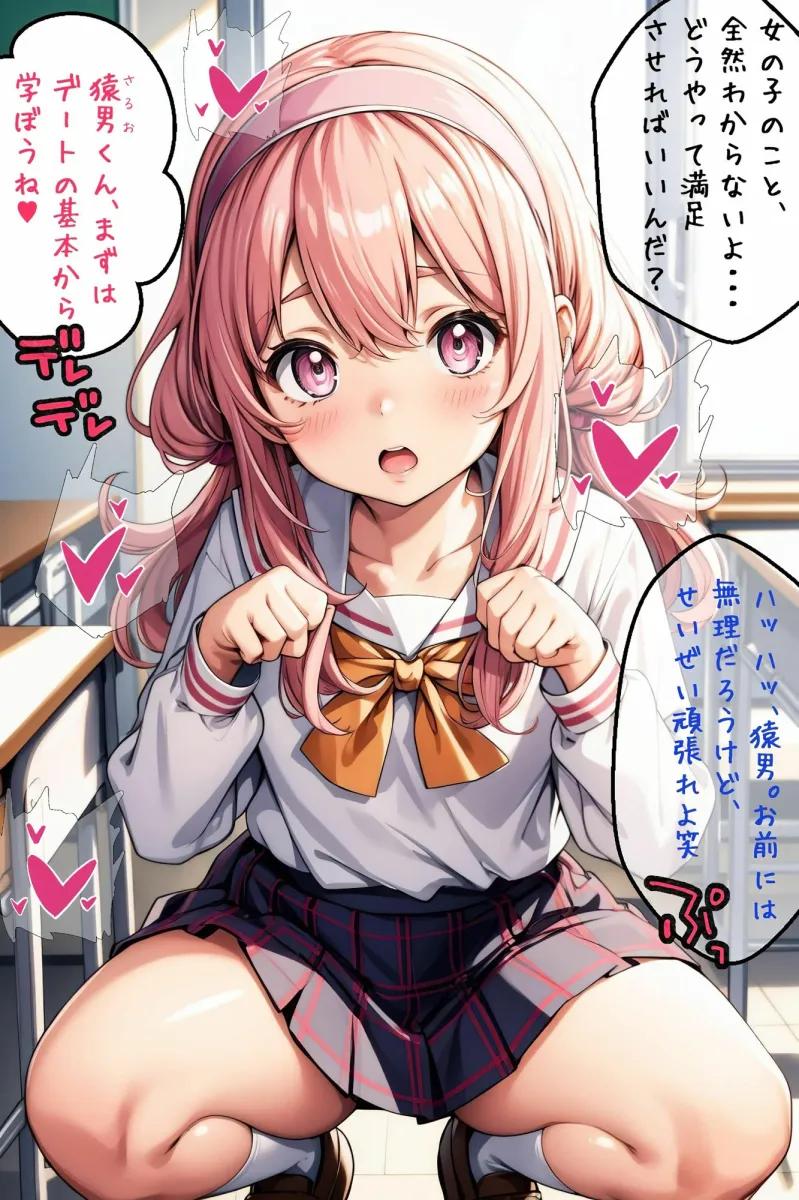 童貞だと留年確定！？猿男くんの童貞卒業物語！