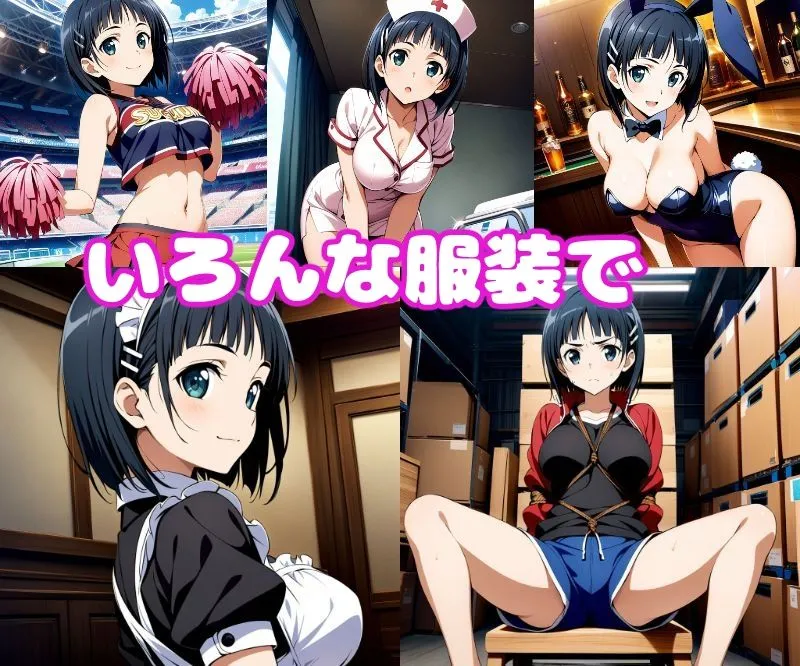 直葉えっち2【セリフ付き】