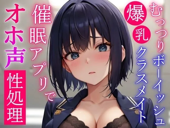 催眠アプリで常識変換してむっつりボーイッシュ系爆乳クラスメイトをドスケベオホ声性処理委員にする〜学校でおチンポ勃起したらいつでも僕が性処理してあげる〜