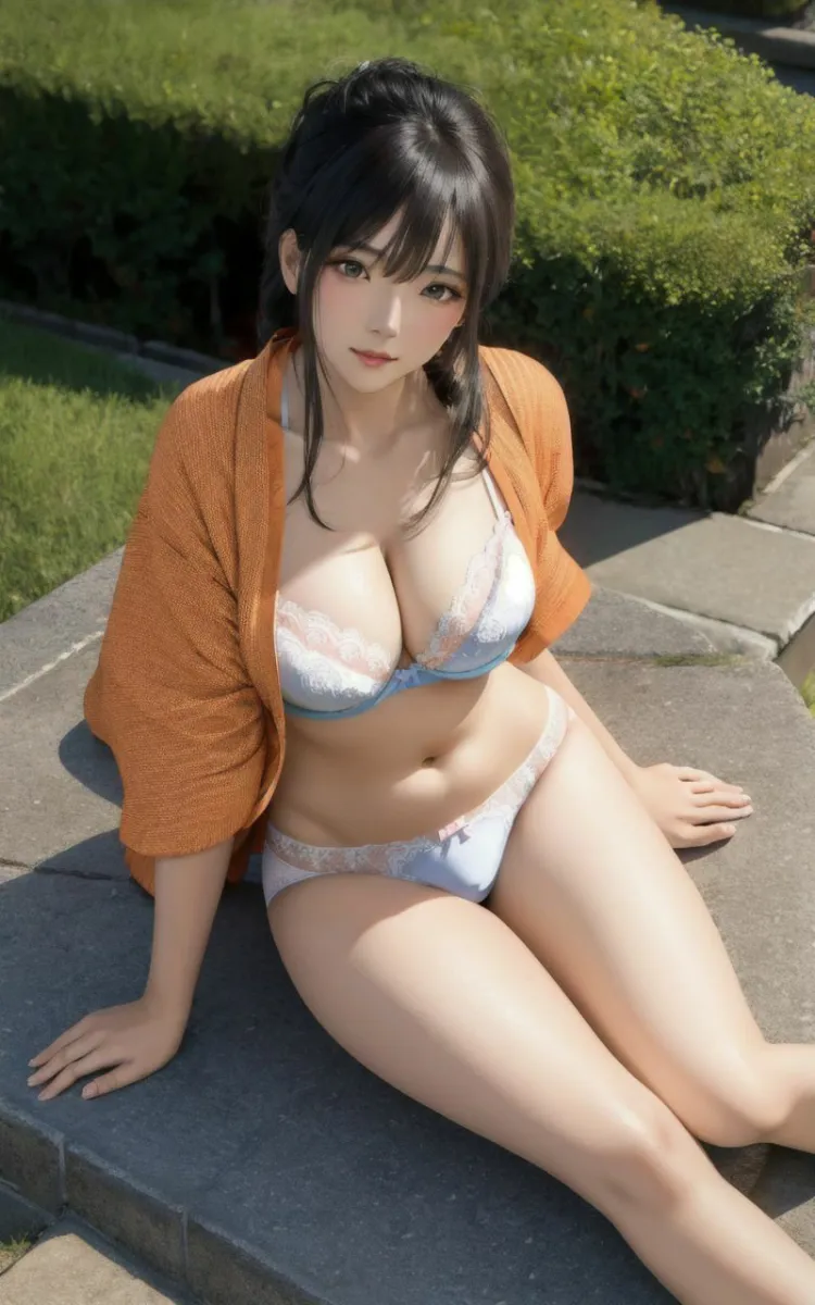 【超高画質グラビア写真集】爆乳母の下着。癒しの50枚〜5巻〜