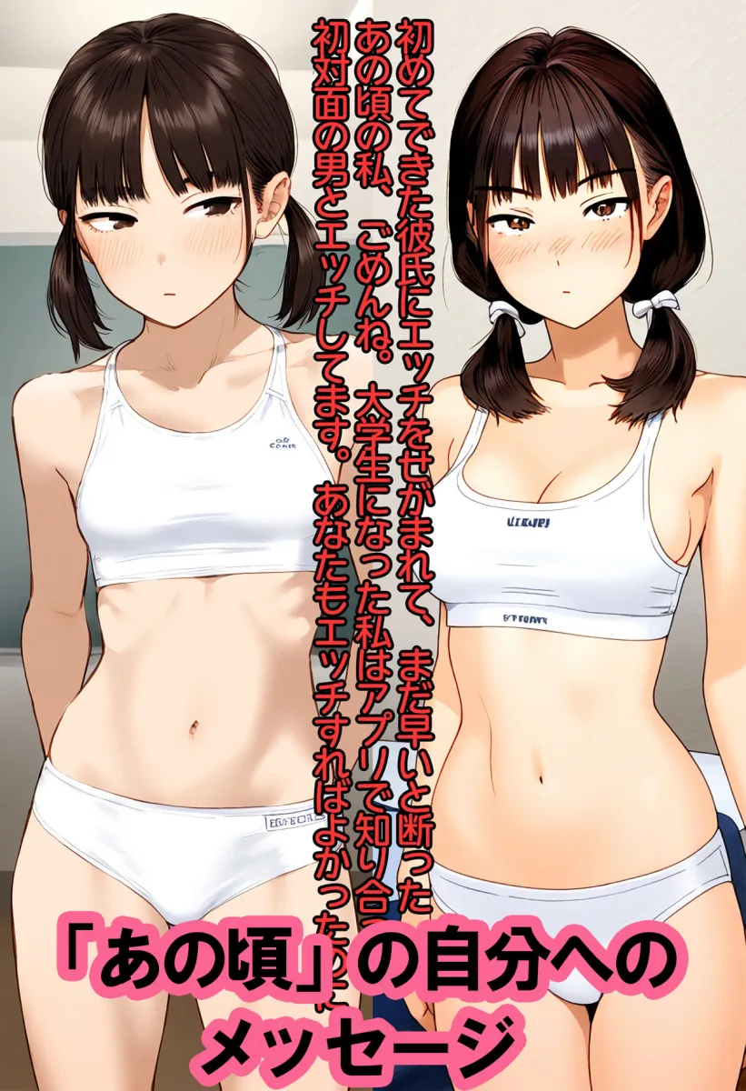 女子大生ジュニアブラ画像集2〜「あの頃」の私、ごめんね・・