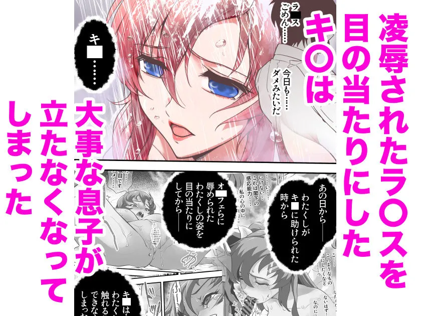 闇に篭絡されるラクス・クライン もう耐えきれない快楽の種の衝動