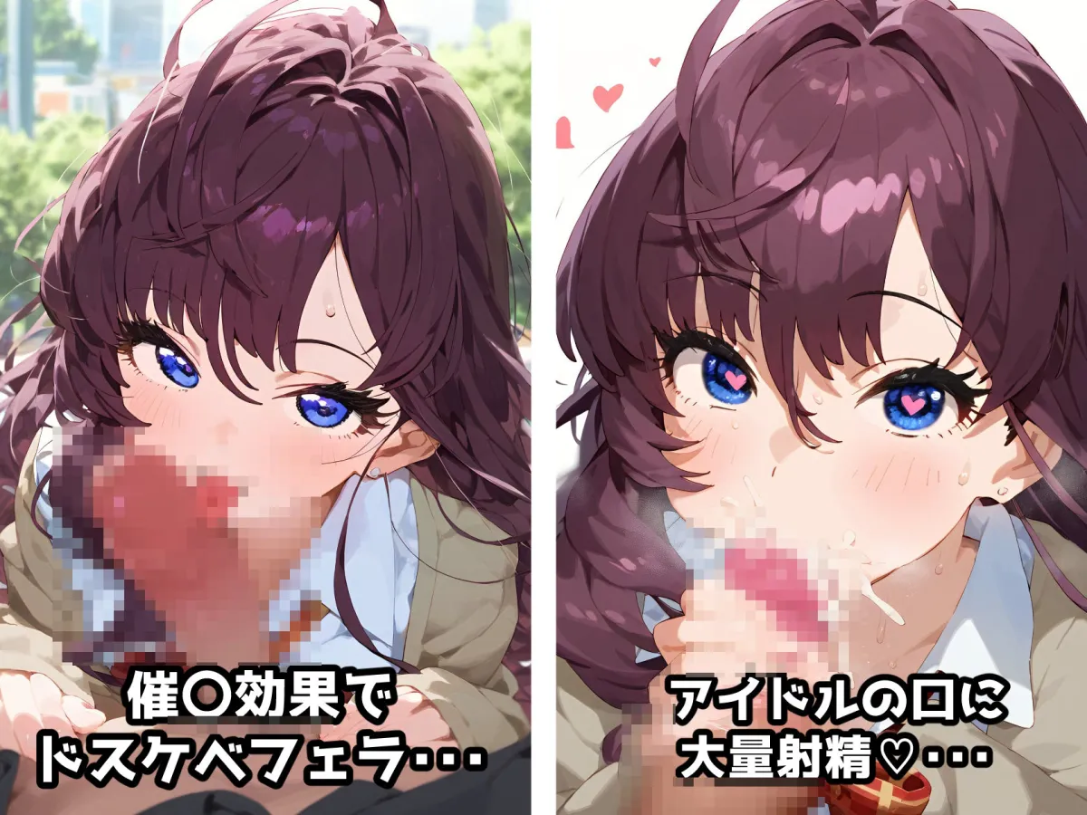 催眠NTR！お薬実験キメセクで最高の快楽！アヘ顔オホ堕ちアイドル事務所！一ノ瀬志希編