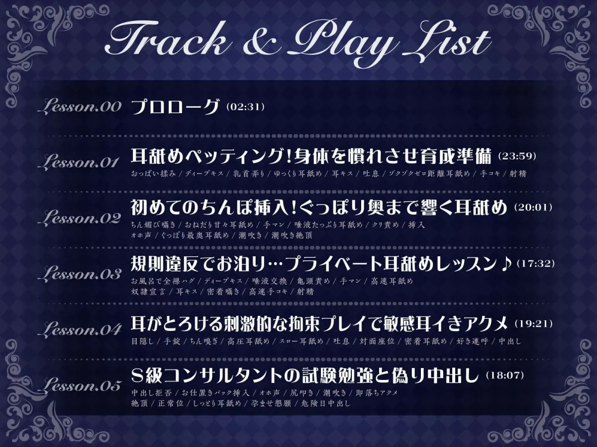 【耳舐め慣れしている人に聴いて欲しい】耳舐めコンサルタントがあなたの耳を敏感名器に徹底開発！3〜舐め奴隷育成編〜