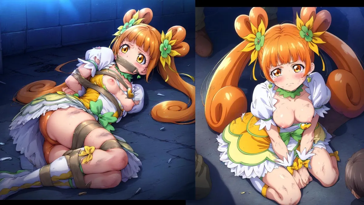 ドスケベ敗北キュアロゼッタ公開路上集団プレイ