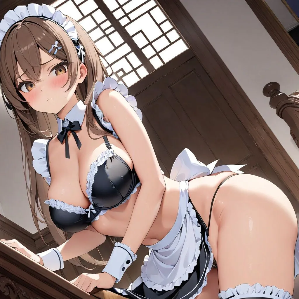 ウチのメイドか下着を見せたがって困るんだけど・・・4