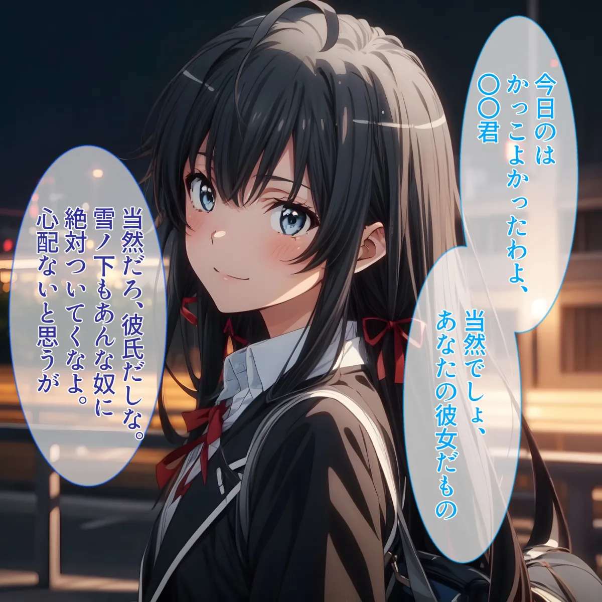 清楚彼女は強オスに寝取られる〜デカチン後輩になすすべなくイカされ屈服