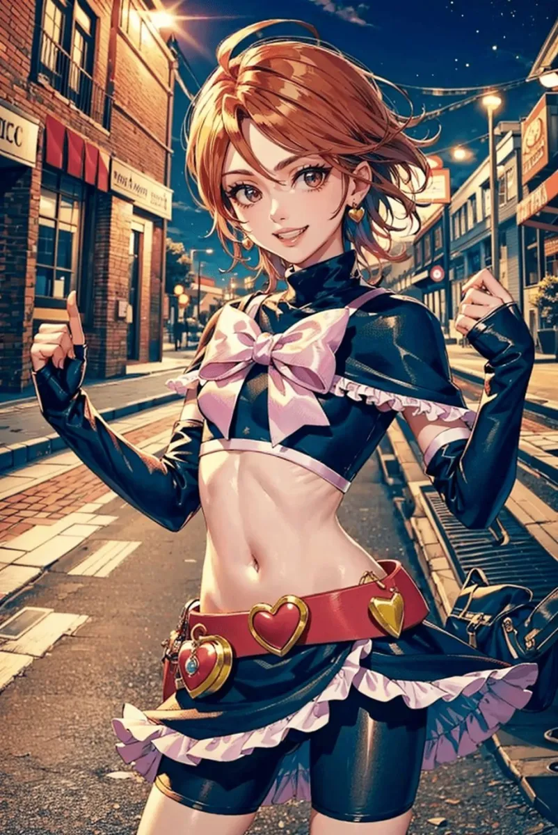 【ふたりはプリキュア】キュアブラック 美墨なぎさの写真集