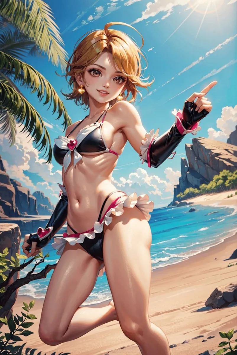 【ふたりはプリキュア】キュアブラック 美墨なぎさの写真集