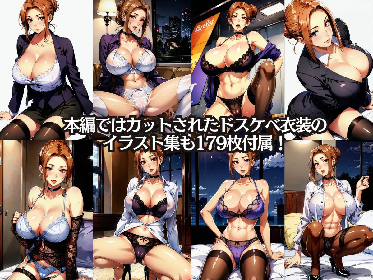 橘京香、メス堕ち。〜冴えない部下が催眠おじさんだった