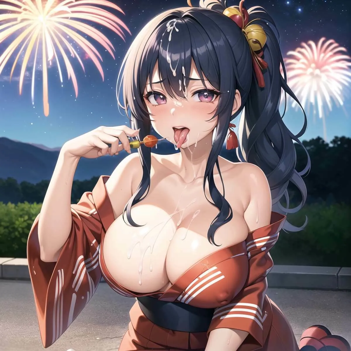 君と最後の夏祭り3【セリフ付き10枚付き！美麗画像400枚収録】