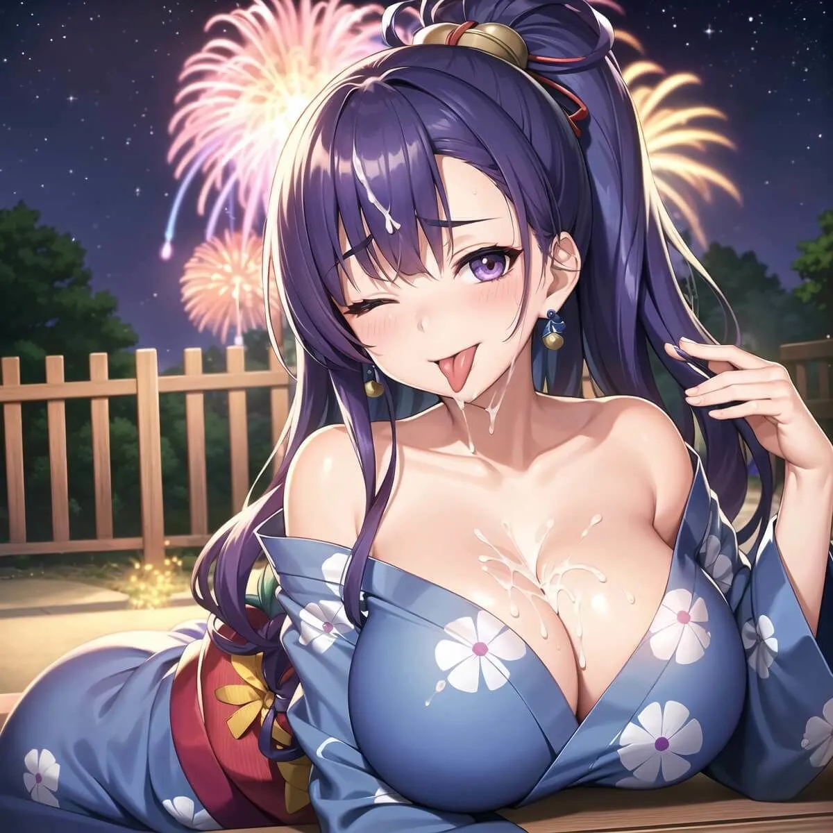 君と最後の夏祭り4【セリフ付き10枚付き！美麗画像400枚収録】