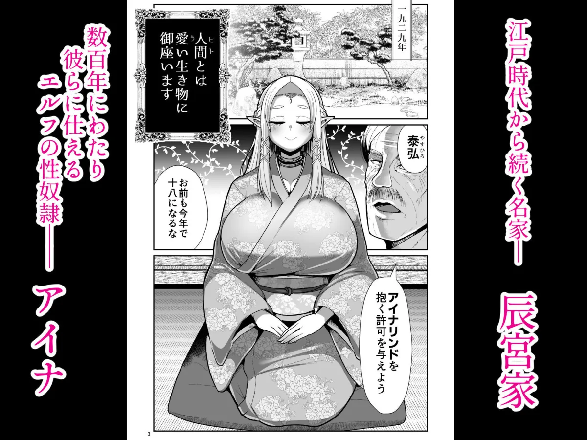 性奴隷エルフの相続問題について〜臨終編〜