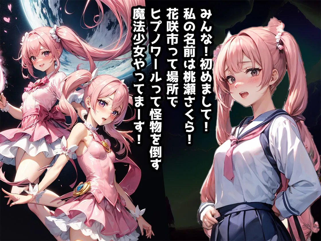 最強魔法少女ミラクル☆サクラ 触手調教で完全快楽堕ち【セリフ付き】