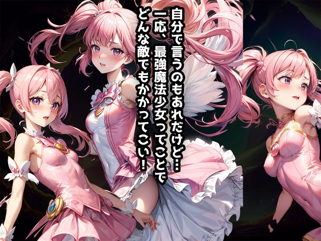 最強魔法少女ミラクル☆サクラ 触手調教で完全快楽堕ち【セリフ付き】