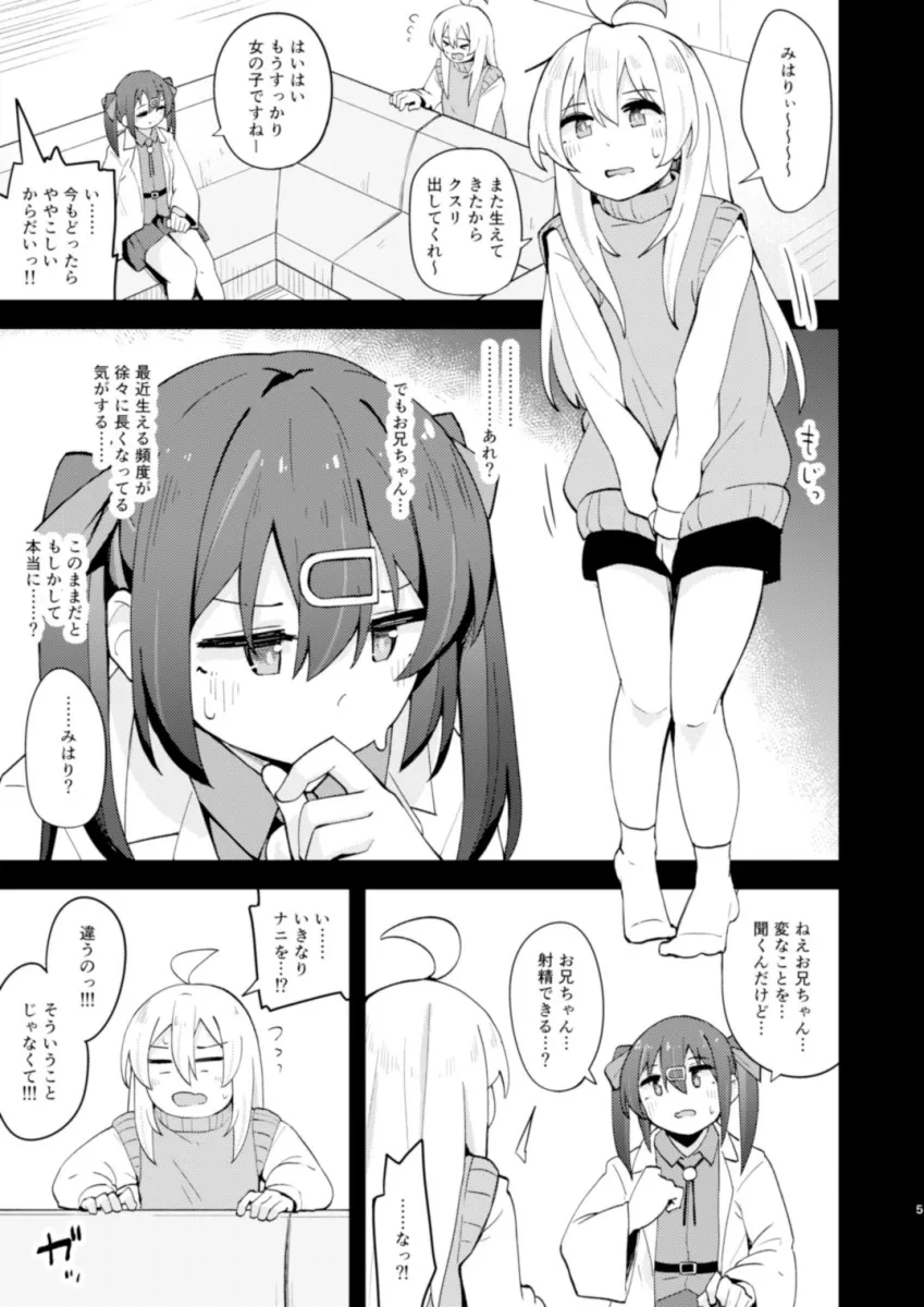 女の子に慣れすぎてしまって失われたお兄ちゃんの男の自信を取り戻すHな本