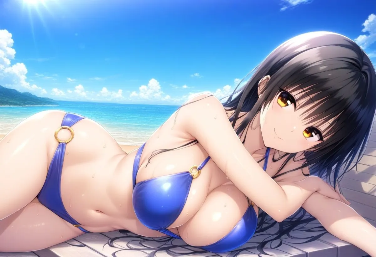 古手川唯 水着ビーチエッチ