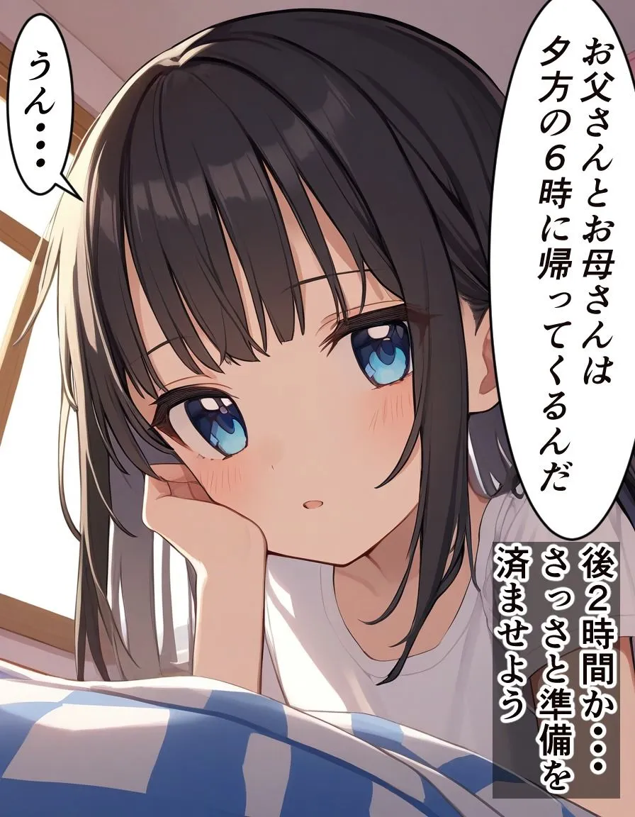 少女をレイプするお話