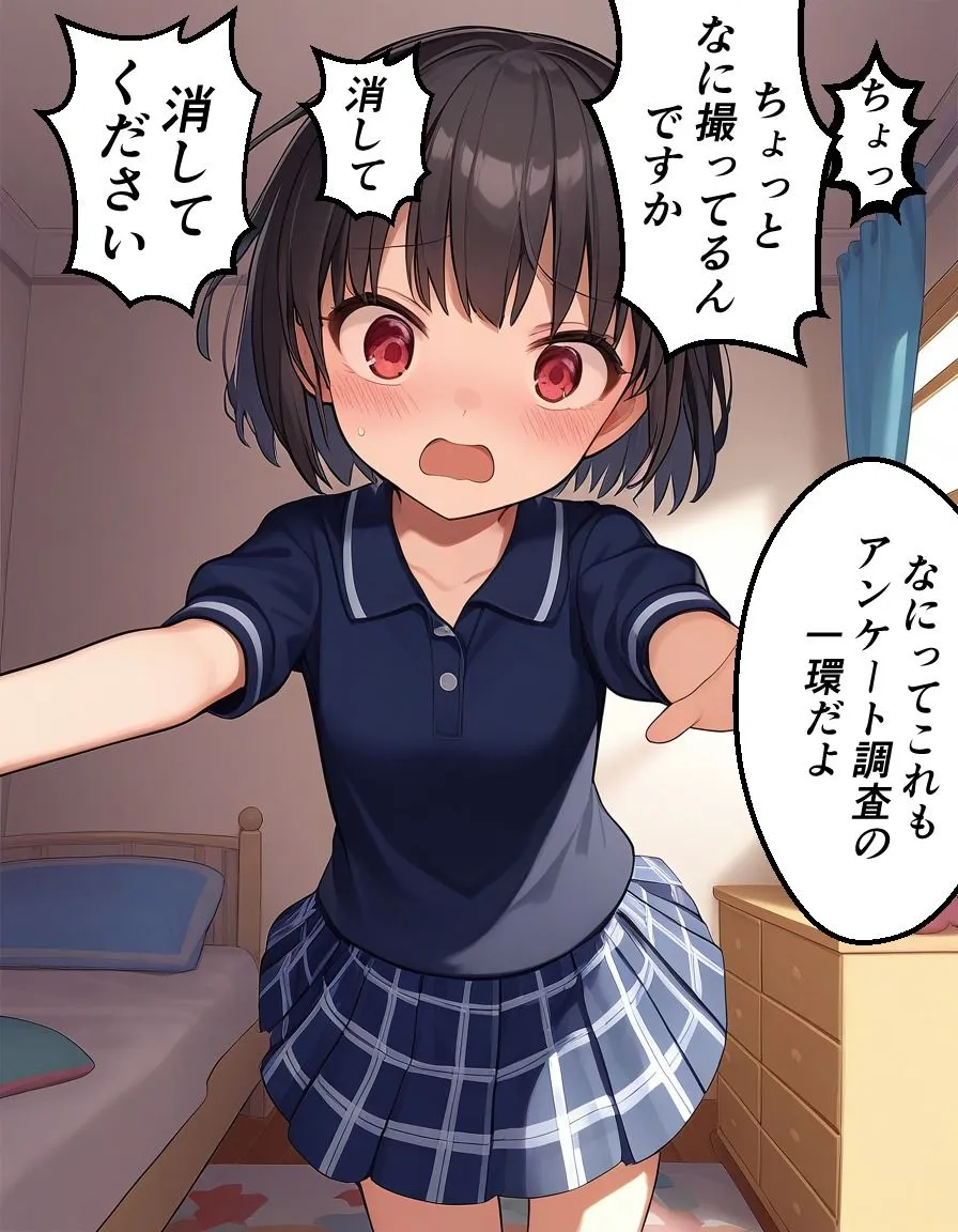 少女をレイプするお話