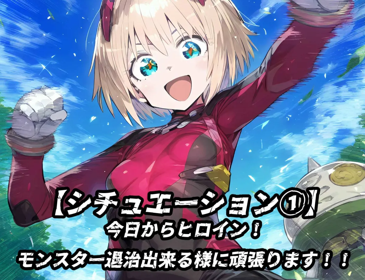 確定敗北アクメ！初心者ヒロイン雑魚モンスターに陵辱され連続絶頂！アヘ顔無様エロを晒す少女達！