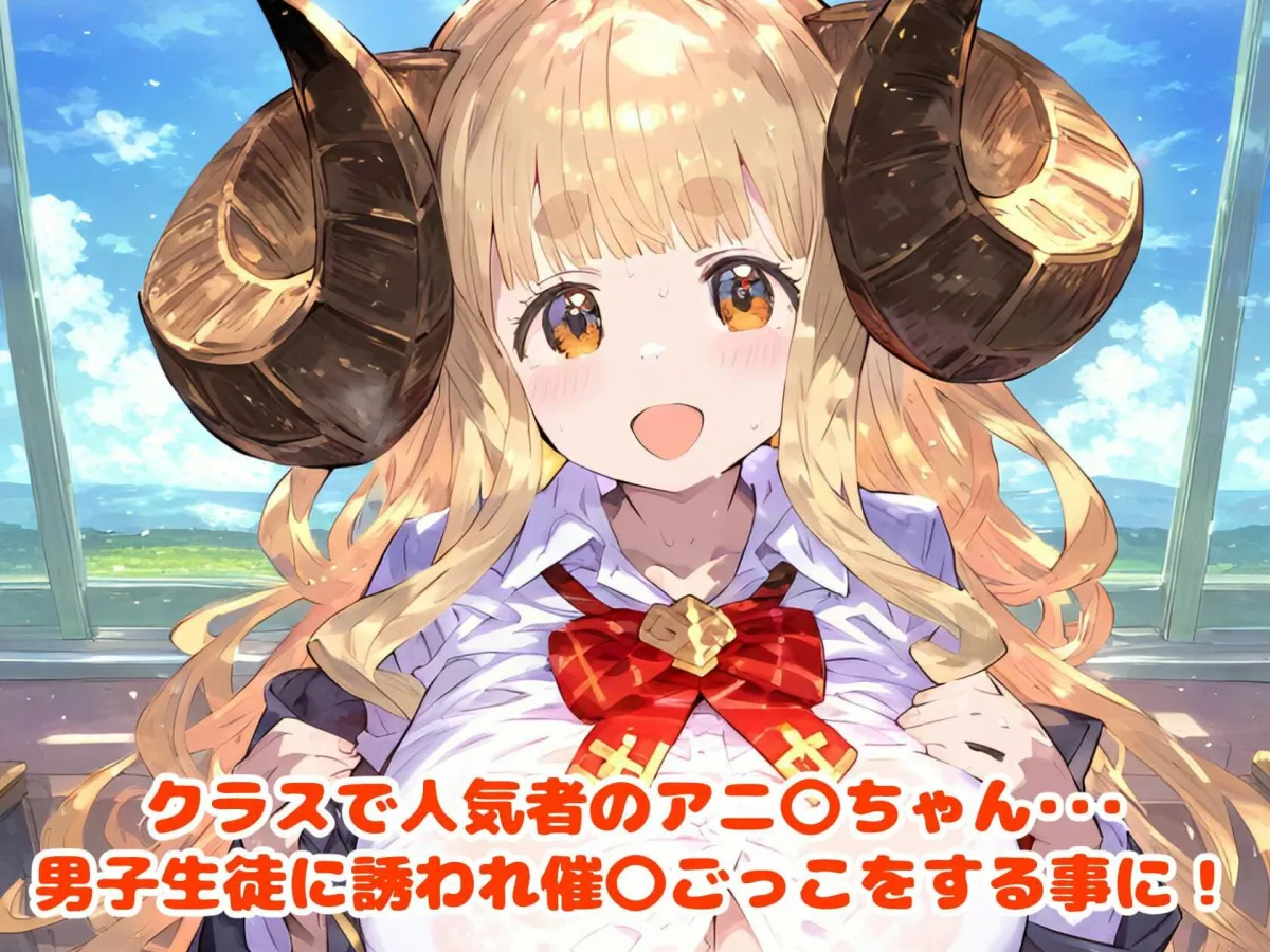 催眠NTR学園！クラスのマドンナ、アニラちゃんは催眠ごっこで肉オナホ！？