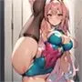 開脚巨乳美女【妄想イラスト美女図鑑vol.109】
