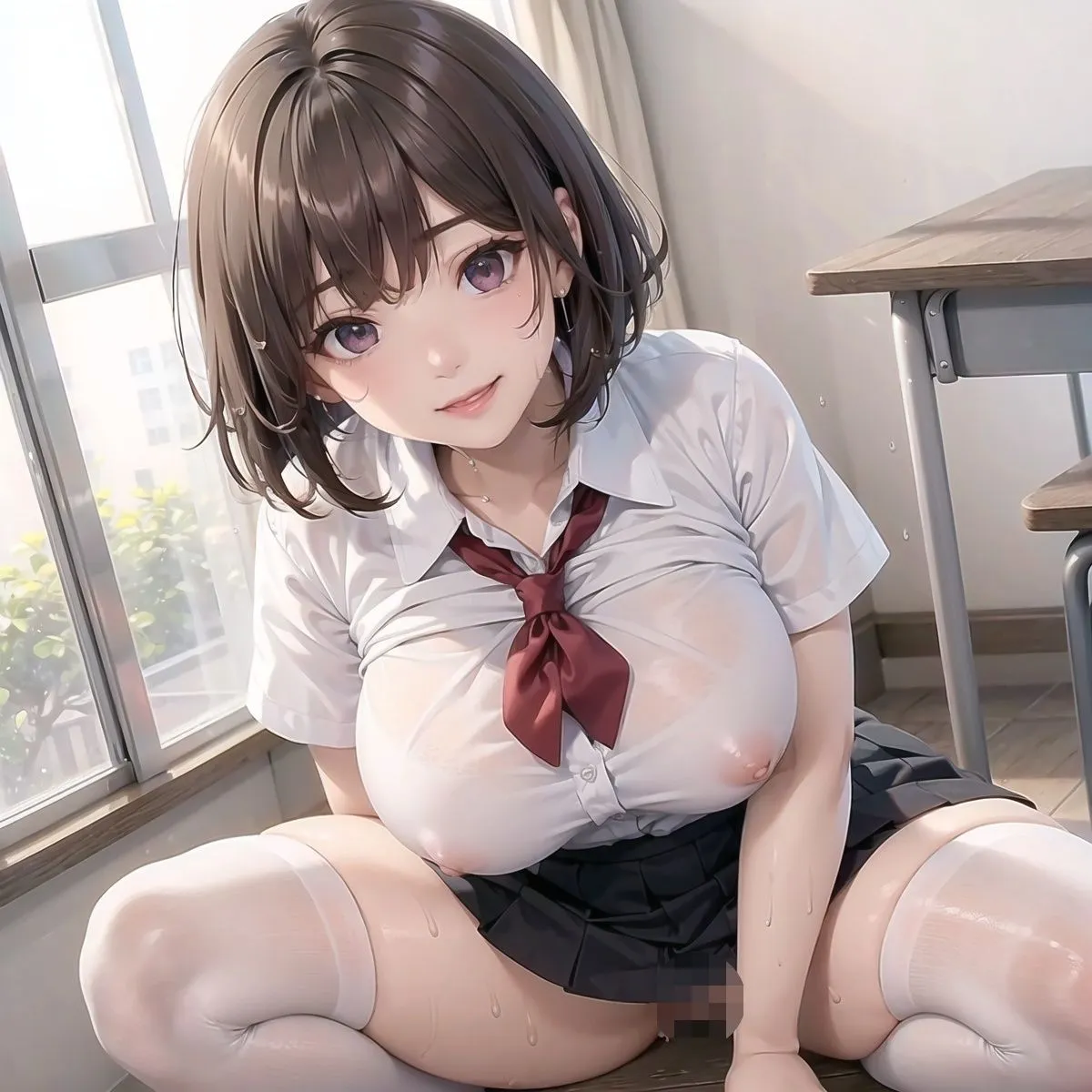 巨乳JKと教室で。Vol.3 〜教え子と禁断の関係〜