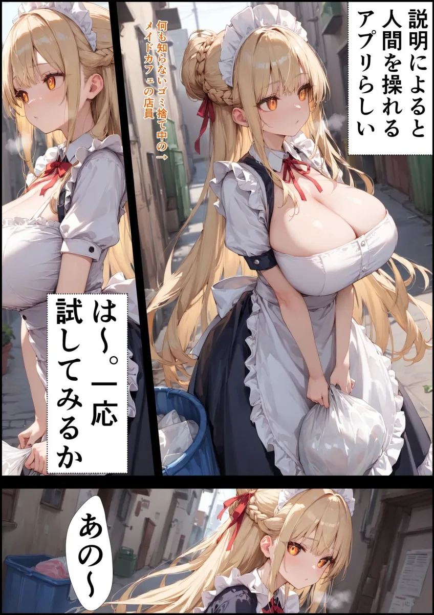 催眠巨乳メイドをひたすら犯すやつ