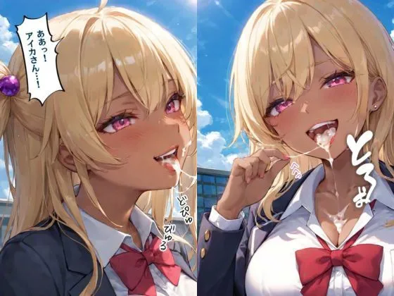 僕は黒ギャルの性奴隷