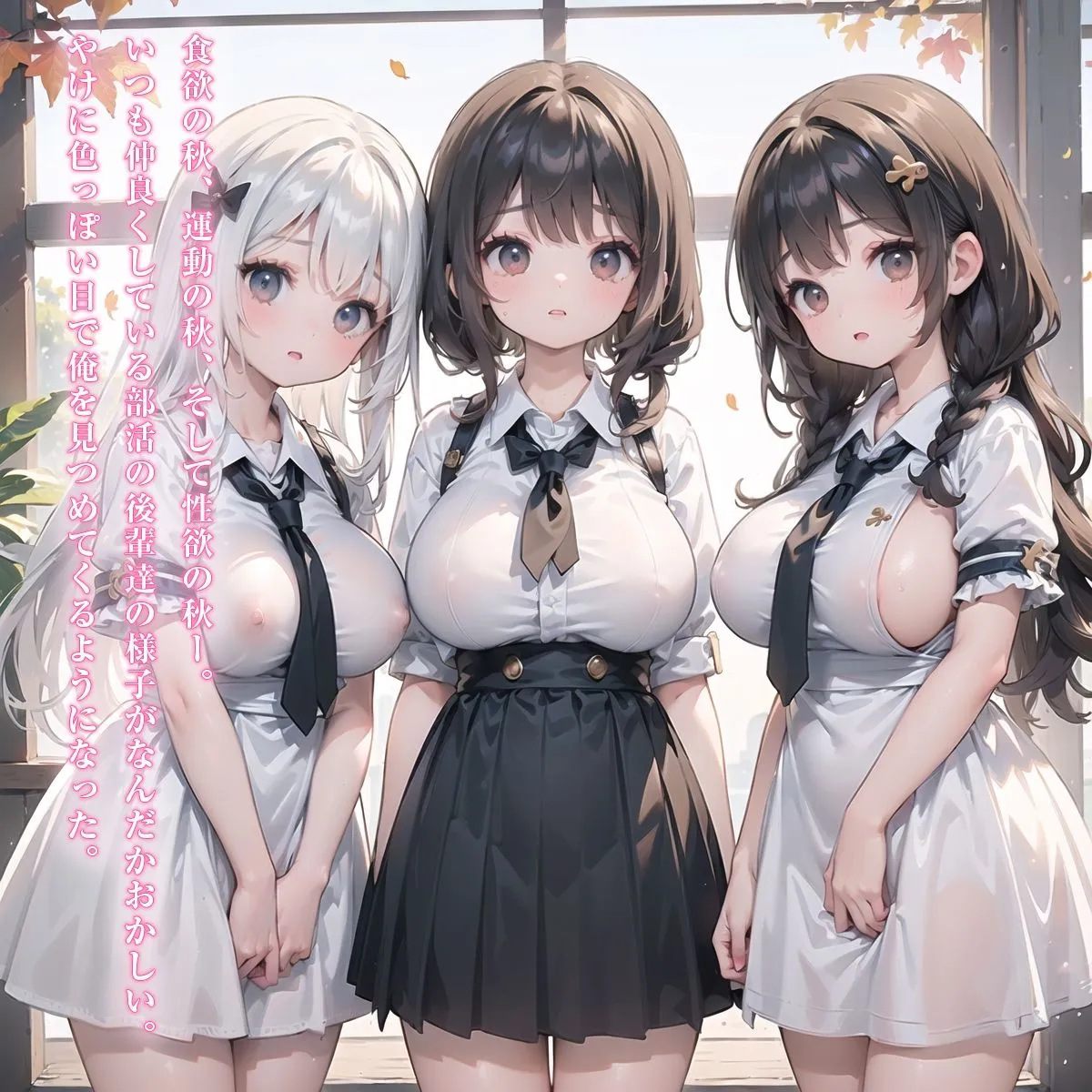 【美麗中出し250枚】先パイ！性欲が止まりません！〜ロリ顔後輩と秋の濃厚セックス〜Part1