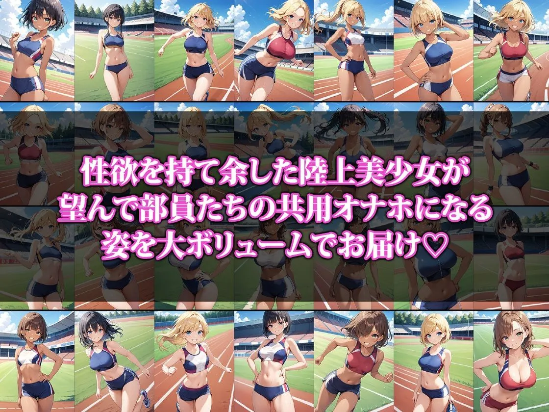 その陸上少女はオナホになる