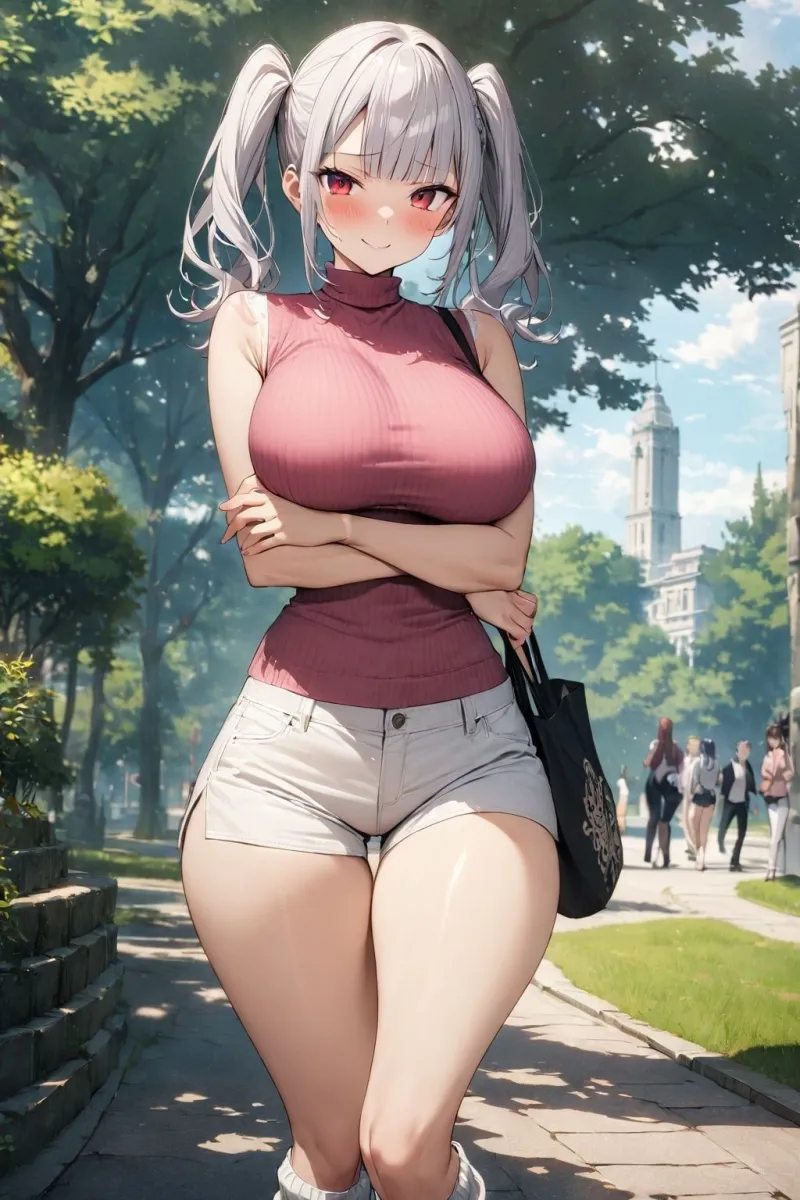 60キャラ 私服→バニーガールコス 即オチ2コマ